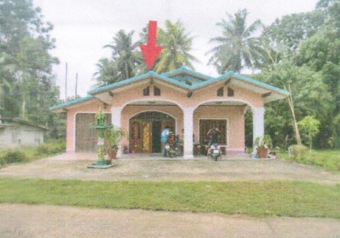 บ้านเดี่ยวหลุดจำนอง ธ.ธนาคารอาคารสงเคราะห์ ตรัง ห้วยยอด วังคีรี