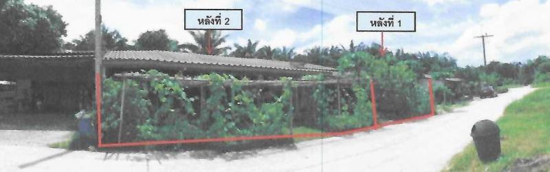 บ้านเดี่ยวหลุดจำนอง ธ.ธนาคารอาคารสงเคราะห์ สุราษฎร์ธานี เวียงสระ บ้านส้อง