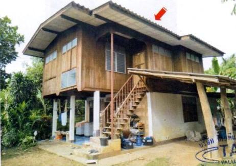 บ้านเดี่ยวหลุดจำนอง ธ.ธนาคารอาคารสงเคราะห์ ลำปาง เกาะคา ไหล่หิน