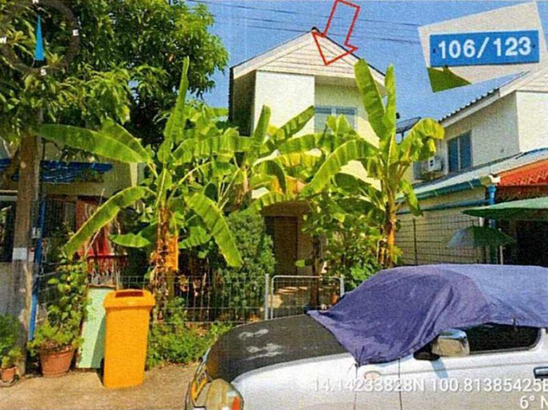 บ้านเดี่ยวหลุดจำนอง ธ.ธนาคารอาคารสงเคราะห์ ปทุมธานี หนองเสือ บึงบา