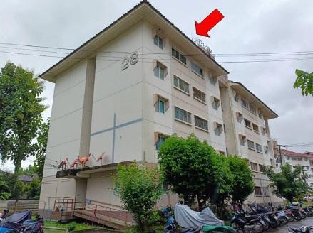 คอนโดหลุดจำนอง ธ.ธนาคารอาคารสงเคราะห์ เชียงใหม่ เมืองเชียงใหม่ ป่าตัน