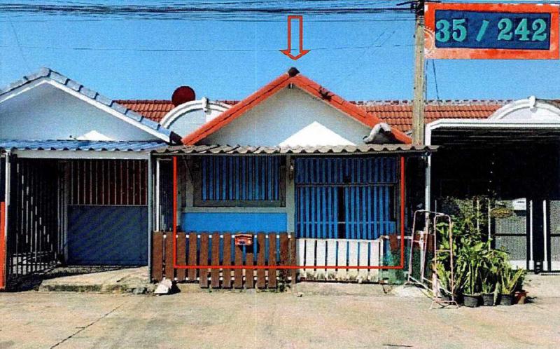 ทาวน์เฮ้าส์หลุดจำนอง ธ.ธนาคารอาคารสงเคราะห์ ปทุมธานี ธัญบุรี ลำผักกูด