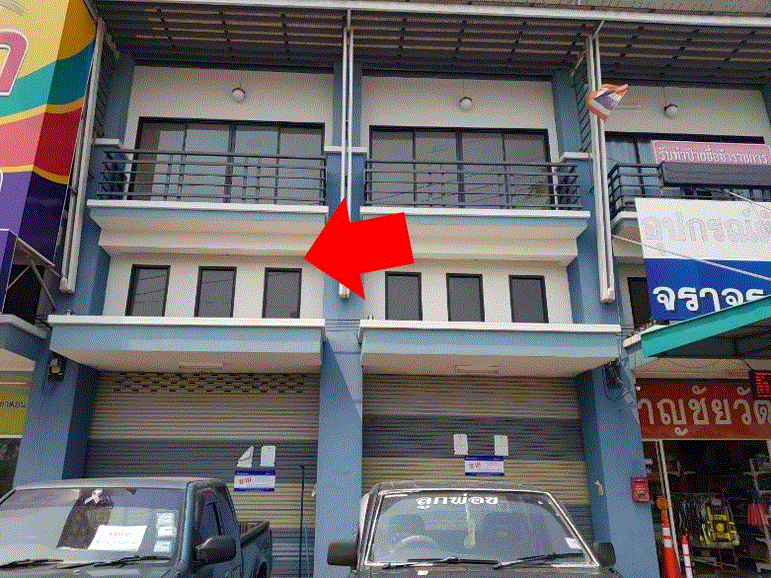อาคารพาณิชย์หลุดจำนอง ธ.ธนาคารกรุงเทพ เชียงราย แม่จัน ป่าซาง
